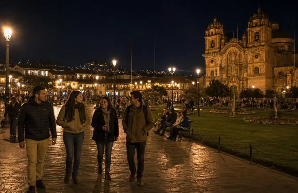 Quão segura é Cusco à noite